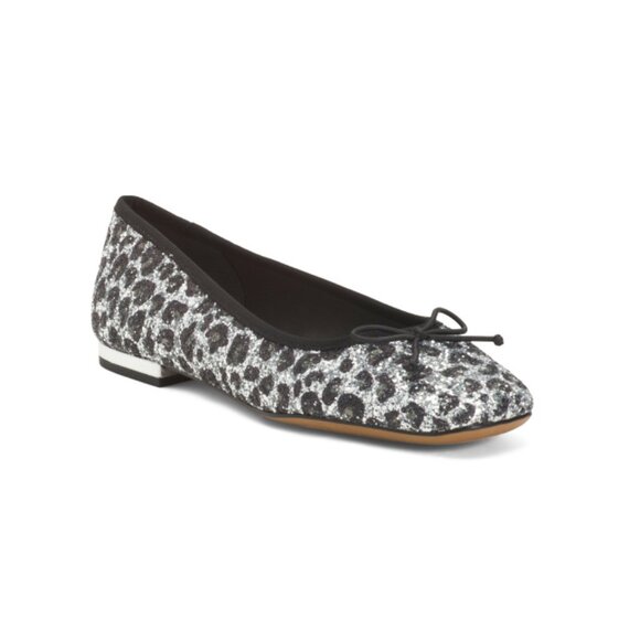 FRANCO SARTO Silver Abigail Flat - Picture 1 of 2